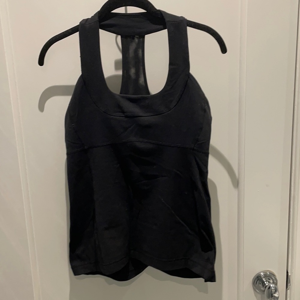 Lulu lemon black tank top
